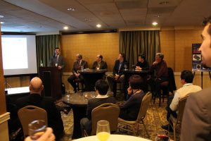 Coventor CTO David Fried leads a panel of industry experts on a discussion of how to address challenges to continued IC scaling