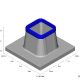 Enclosed FinFET structure formation In