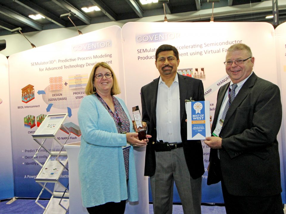 Covent-wins Best of West Award at SEMICON West 2016