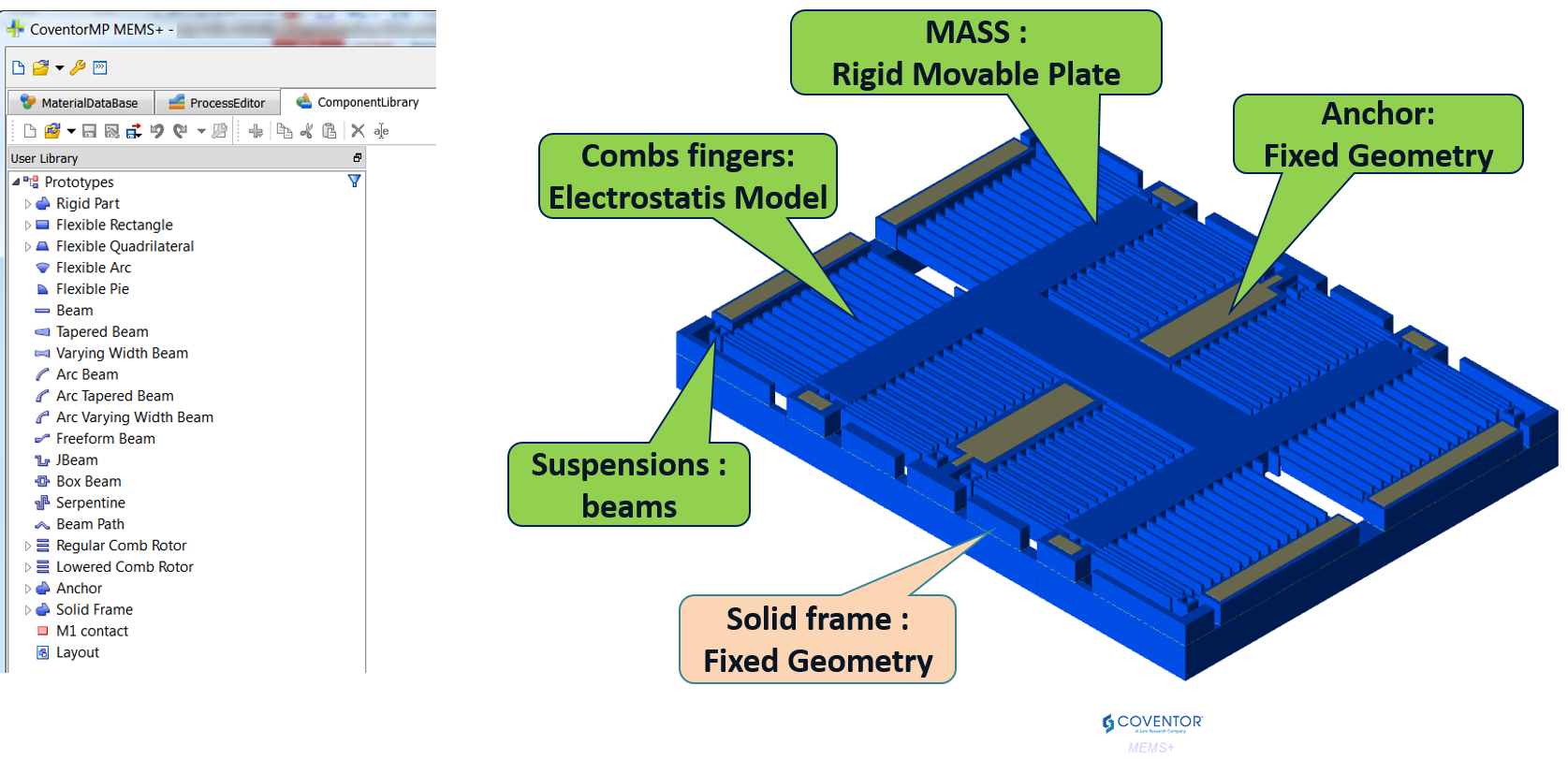 X-FAB-XMB10-PDK-CoventorMP-Component-Library-and-1-axis-accelerometer-design