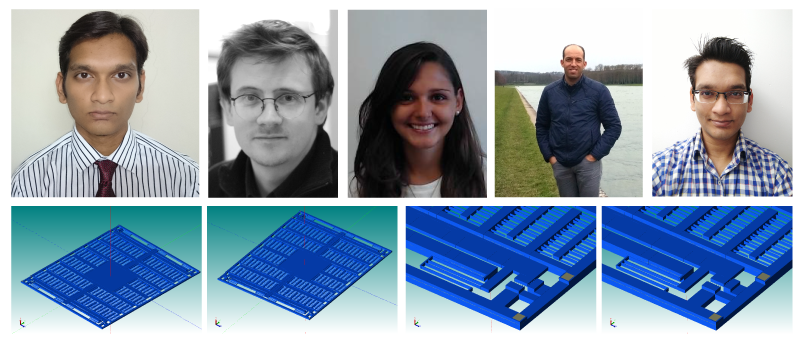 MEMS Design Contest -  1st Place Team from ESIEE Paris / Sorbonne University, with their design for an innovative MEMS-based energy harvesting product using electrostatic transduction