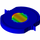 Coventor_June_2018_blog-Figure 1. Mode shape of a dual-axis micromirror