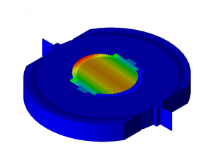 Mode shape of a dual-axis micromirror.
