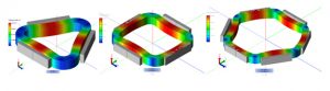 Geometries corresponding to operating frequency – 3.37MHZ, 2.40MHZ, 2.80MHZ.
