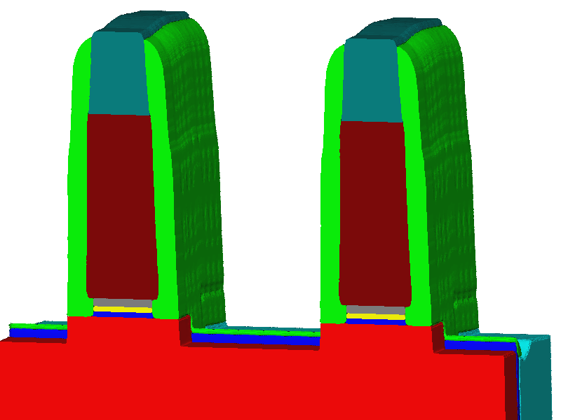 Evolution of CMOS source/drain etch recess