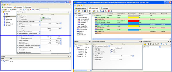 mems-process-editor mems-process-editor