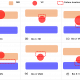 Fig.1. Bin illustration (a) Pass, (b) HR, (c) VML, (d) MML, (e) VMO, (f) VMS.