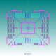 Figure 1: Reverse Engineered Drawing of a STMicroelectronics Gyroscope (source: TechInsights)